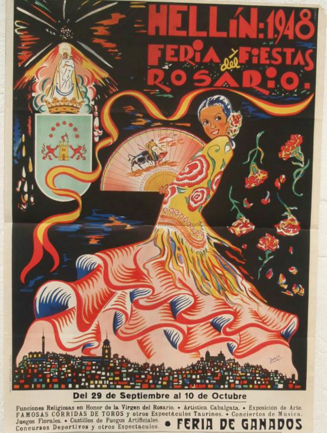 Feria en honor a Nuestra Señora del Rosario  